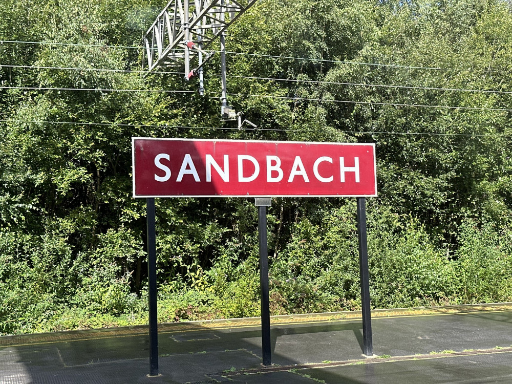 Sandbach Railway Station. (Image - Sandbach Nub News) Sandbach Railway Station. (Image - Sandbach Nub News)