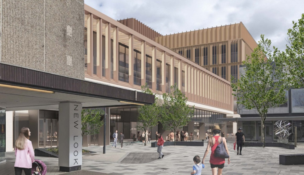 CGI of what the wider Forum redevelopment could look like (Credit: Stanton Williams/Stevenage Borough Council)