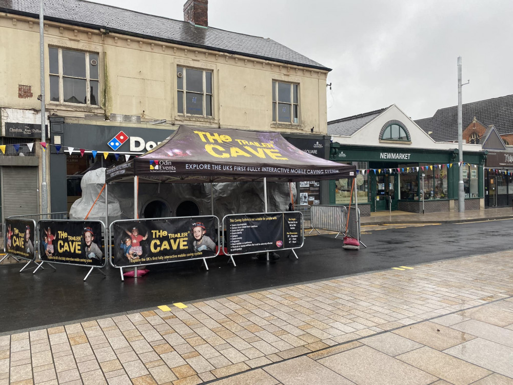 Marlborough Square's Family Fun Day took place as planned on the Saturday. Photos: North West Leicestershire District Council