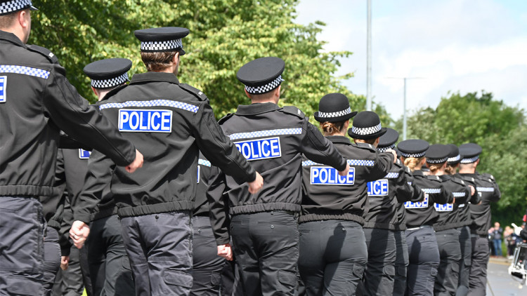 From Tuesday 24 September 2024, it will be illegal to own certain styles of knives. (Photo: Cheshire Police) 
