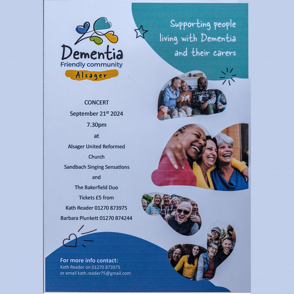 Alsager Dementia Friendly Concert Alsager Dementia Friendly Concert