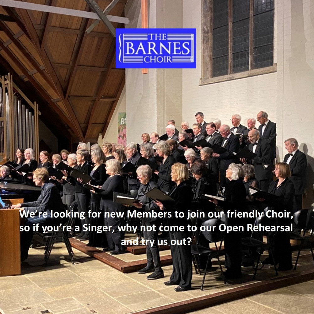 The Barnes Choir Open Rehearsal The Barnes Choir Open Rehearsal