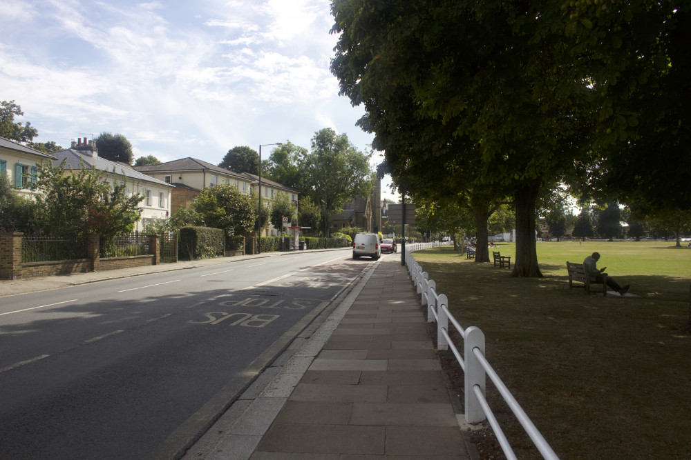 Lots of roadworks happening in Twickenham this week, including work at The Green (credit: Cesar Medina).