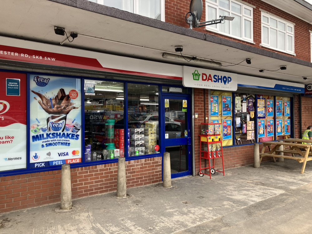 Da Shop is based in Cheadle Hulme, at 15-19 Worcester Road (Image - Declan Carey LDRS)