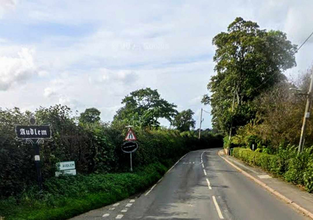 On Monday 26 August, Cheshire Police received reports of a collision on Woore Road, Audlem (Google).