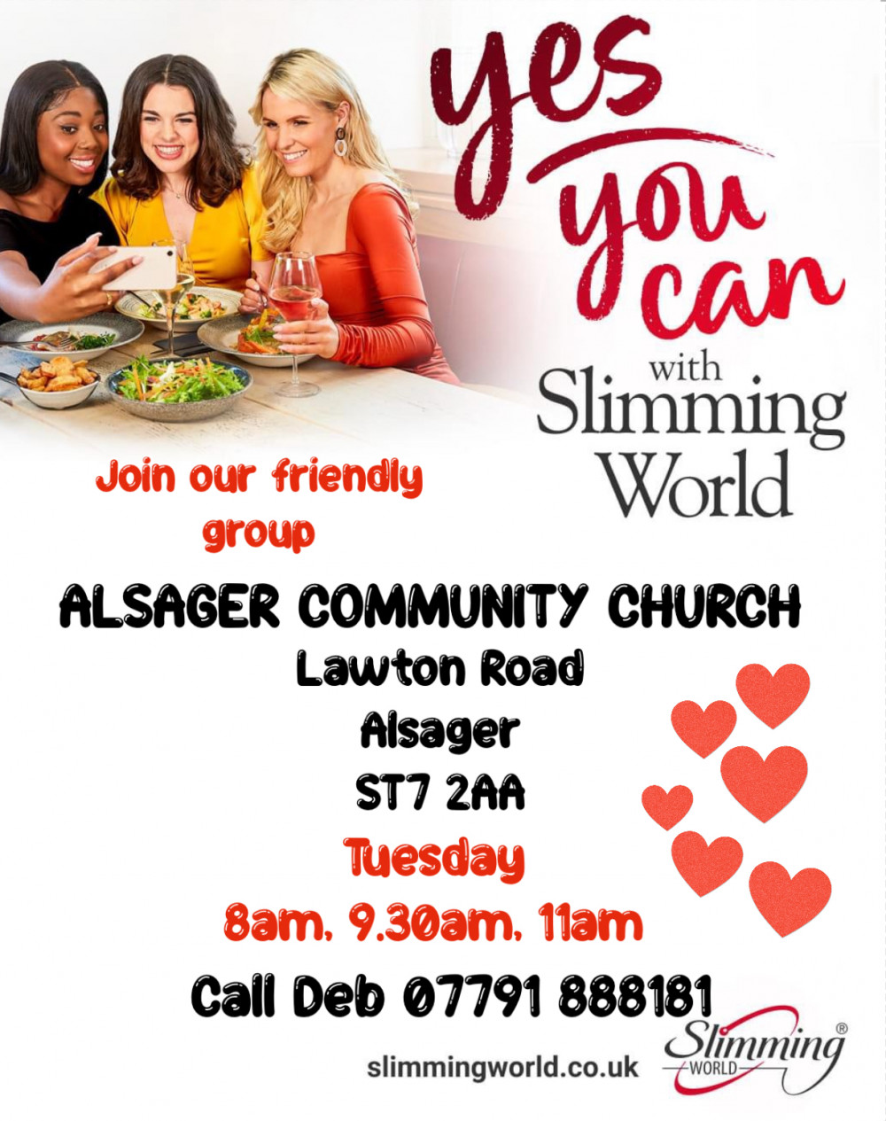 Alsager Tuesday am Slimming World group Alsager Tuesday am Slimming World group