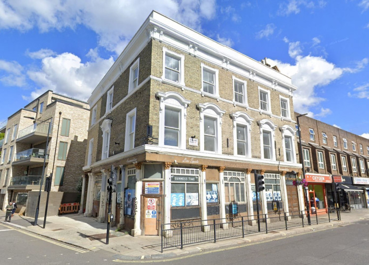 The planned site for new supermarket