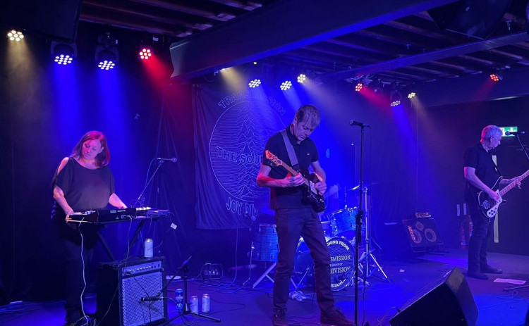 The band performing in Oldham, earlier this year. (Image - Facebook Transmission The Sound of Joy Division)