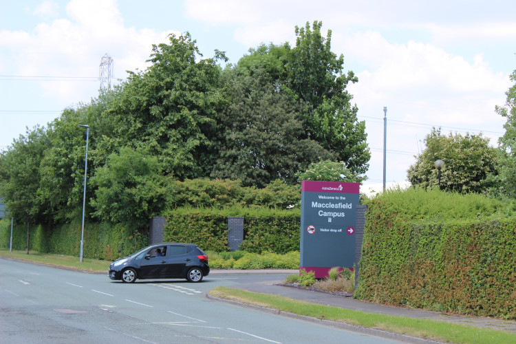 AstraZeneca, of Charter Way, Hurdsfield, Macclesfield. (Image - Macclesfield Nub News) 