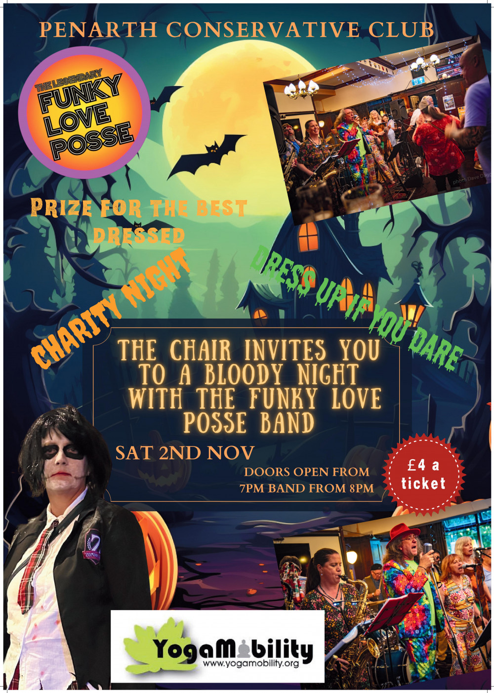 A spooky night with the Funky Love Posse A spooky night with the Funky Love Posse