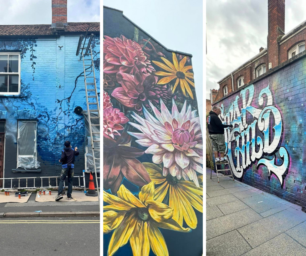 Since its inception, the Mural Trail has become a beacon of creativity, drawing visitors from far and wide to marvel at Glastonbury's evolving artistic landscape. (Photos: Glastonbury Mural Trail) 