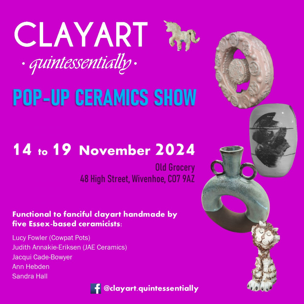 Clayart quinteesentially PoP-Up Ceramics Show