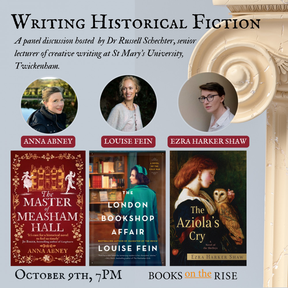 Writing Historical Fiction Panel