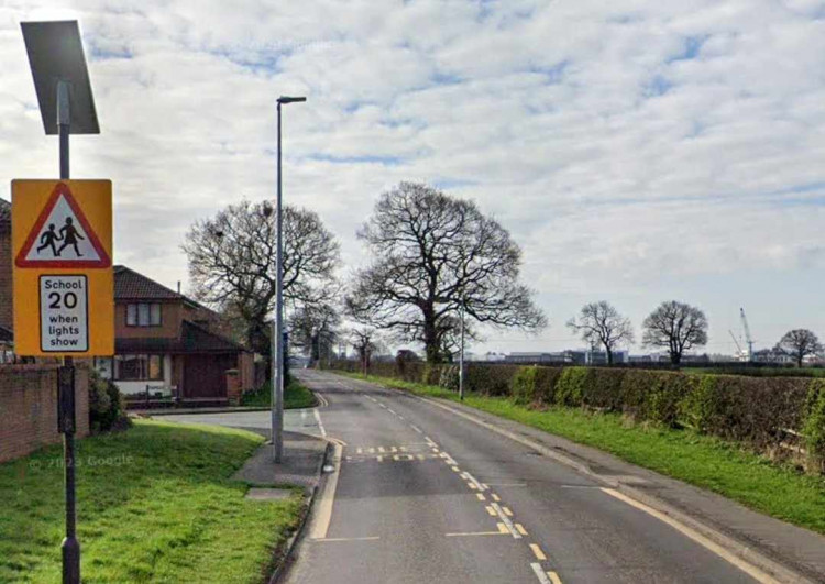 Multi-way signals were placed on Minshull New Road, close to the junction with Farmleigh Drive, on Wednesday 4 September (Google).