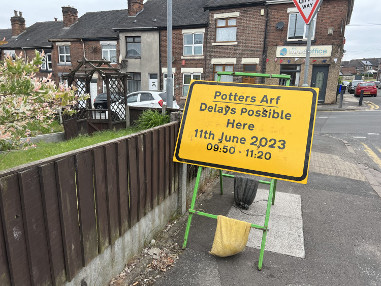 A number of road closures are planned whilst the Potters 'Arf Marathon takes place (Nub News).