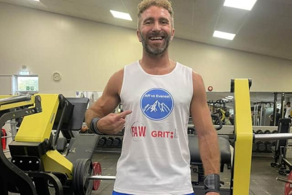 Alex Robertson-Cox is planning a non-stop stairmaster challenge at RAW in Hitchin (image supplied)