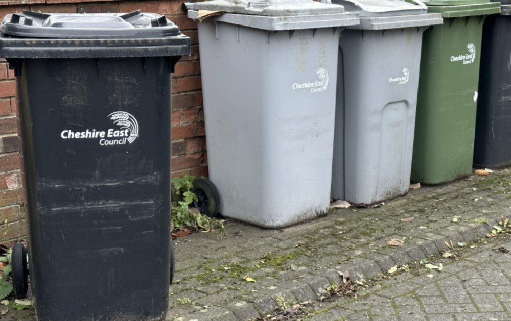 Black bins could be collected every three weeks. (Image - Congleton Nub News) 