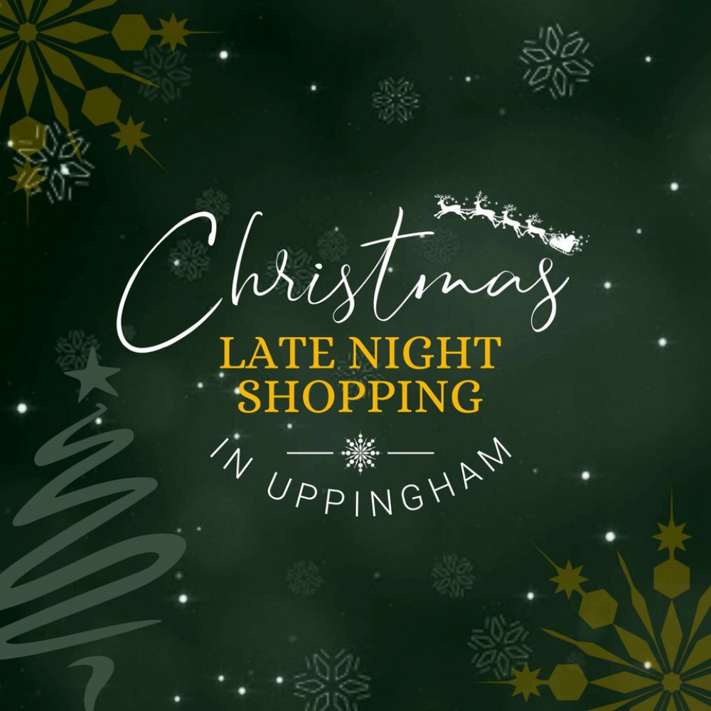 Christmas Late Night Shopping in Uppingham Christmas Late Night Shopping in Uppingham
