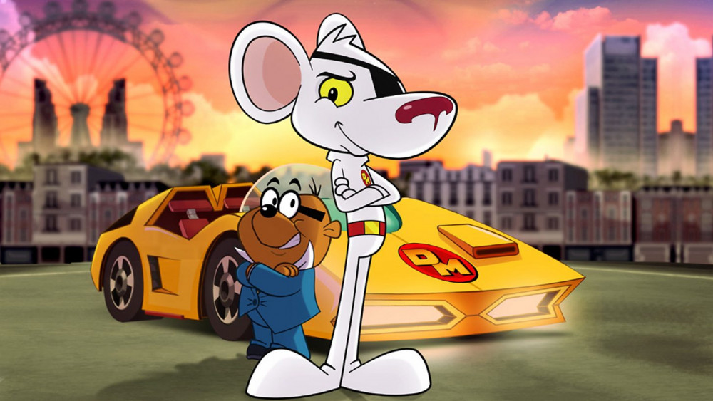 The Danger Mouse TV show had two iterations, one in 1981, and a reboot (pictured) in 2015. (Image - BBC Press Office)