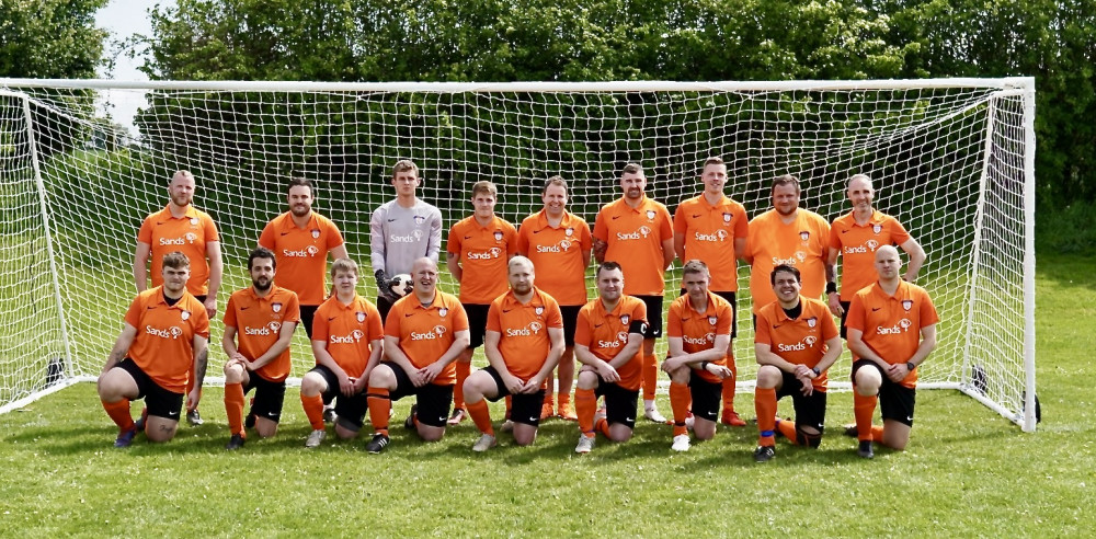Sands United received a £500 donation from Taylor Wimpey. Photo: Supplied Sands United received a £500 donation from Taylor Wimpey. Photo: Supplied