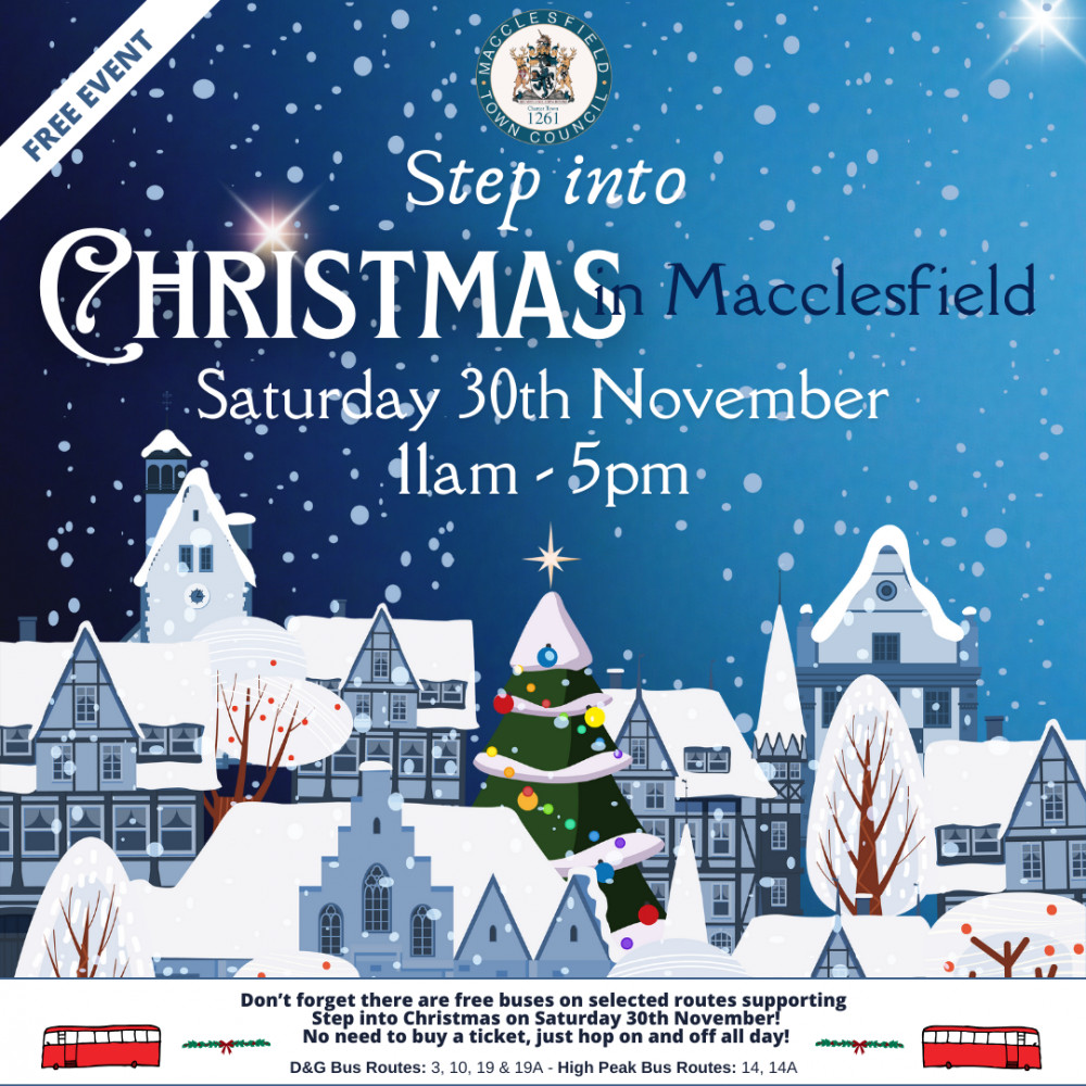 Step into Christmas is back in Macclesfield once again. Step into Christmas is back in Macclesfield once again.