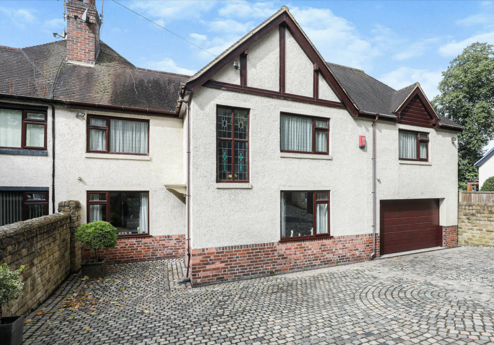 This stunning semi-detached home in Newcastle-under-Lyme is on the market for offers in the region of £550,000 (Stephenson Browne).