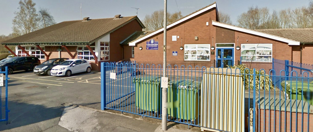 St Claire's Primary School in Coalville. Photo: Instantstreetview.com