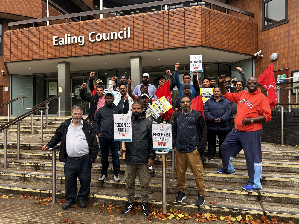 Traffic wardens to strike at MP Deidre Costigan's constituent meeting and Ealing Council cabinet meeting on 18 September (credit: Phillip James Lynch/LDRS). 