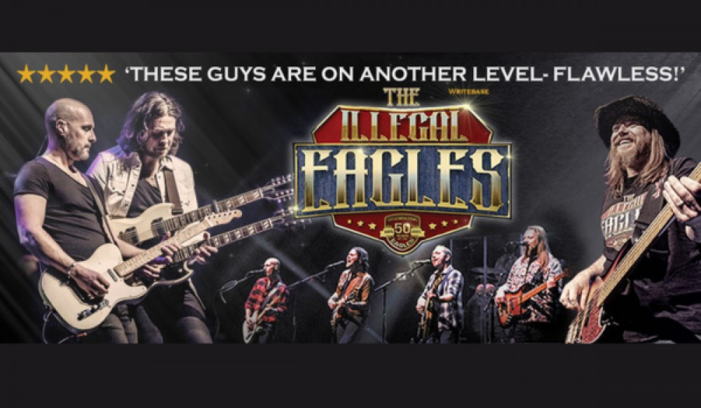 The Illegal Eagles are live at Crewe Lyceum Theatre on Friday 20 September. The Illegal Eagles are live at Crewe Lyceum Theatre on Friday 20 September.