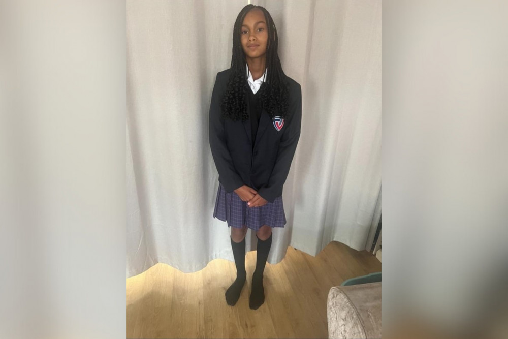 Richmond Met Police officers have found 13-year-old Porsha who went missing on 17 September (credit: Met Police).