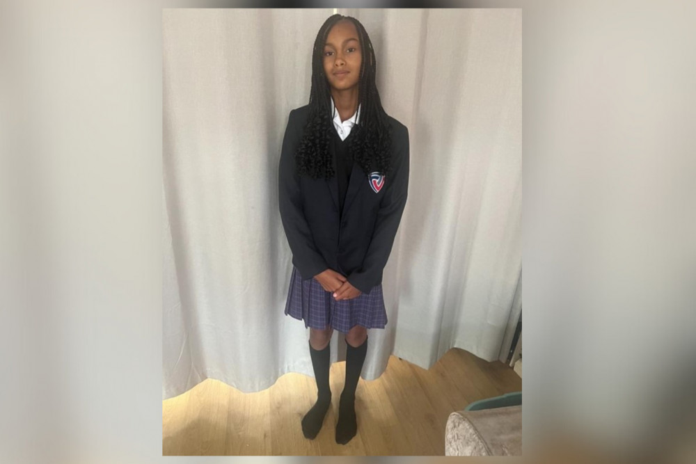 Richmond Met Police officers have found 13-year-old Porsha who went missing on 17 September (credit: Met Police).