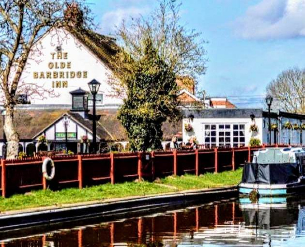 The Olde Barbridge Inn, Old Chester Road, Nantwich, will cease trading on Sunday 29 September (The Olde Barbridge Inn).