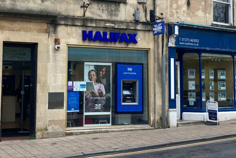 Halifax closed its Frome branch at the start of July (image via planning application)