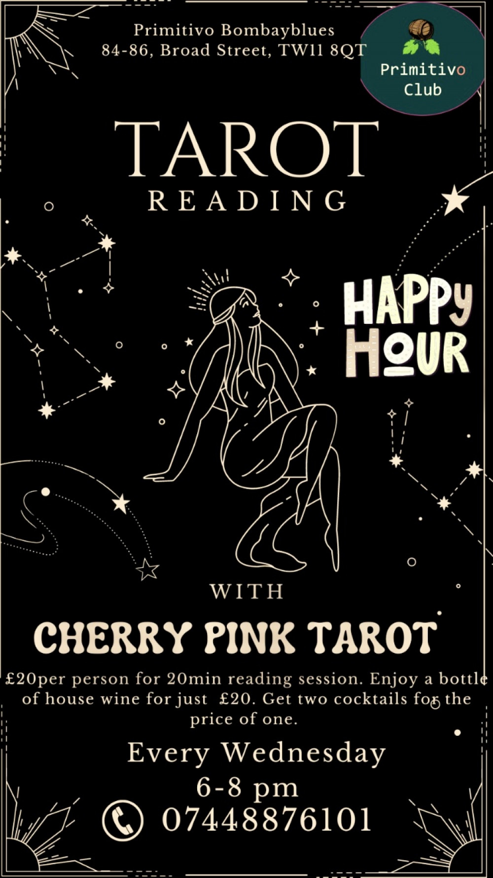 TAROT & COCKTAILS TAROT & COCKTAILS