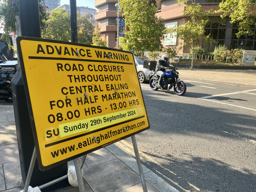 Roads around Central Ealing, Montpelier, Pitshanger, West Ealing, Hanwell and St Stephens will be affected by the Ealing Half Marathon 2024 (credit: Cesar Medina).