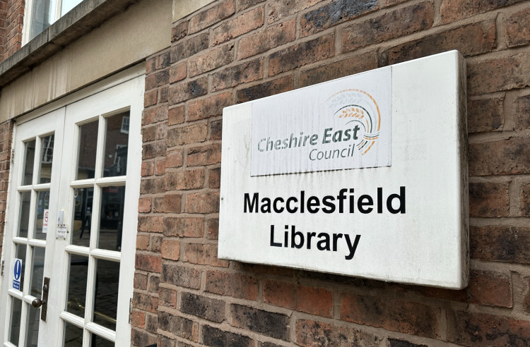 Macclesfield Library, of Jordangate, had opening hours cut to save money late last year. (Image - Macclesfield Nub News)