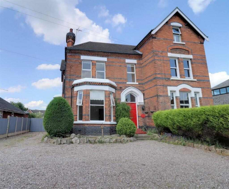 The three-bedroom Victorian property on Stewart Street, Crewe (Stephenson Browne).