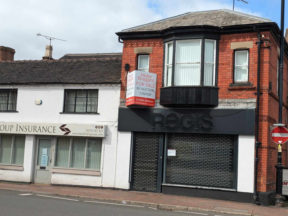 A retail unit in Sandbach town centre is up for auction with a guide price of £350,000. (Photo: Nub News) A retail unit in Sandbach town centre is up for auction with a guide price of £350,000. (Photo: Nub News)