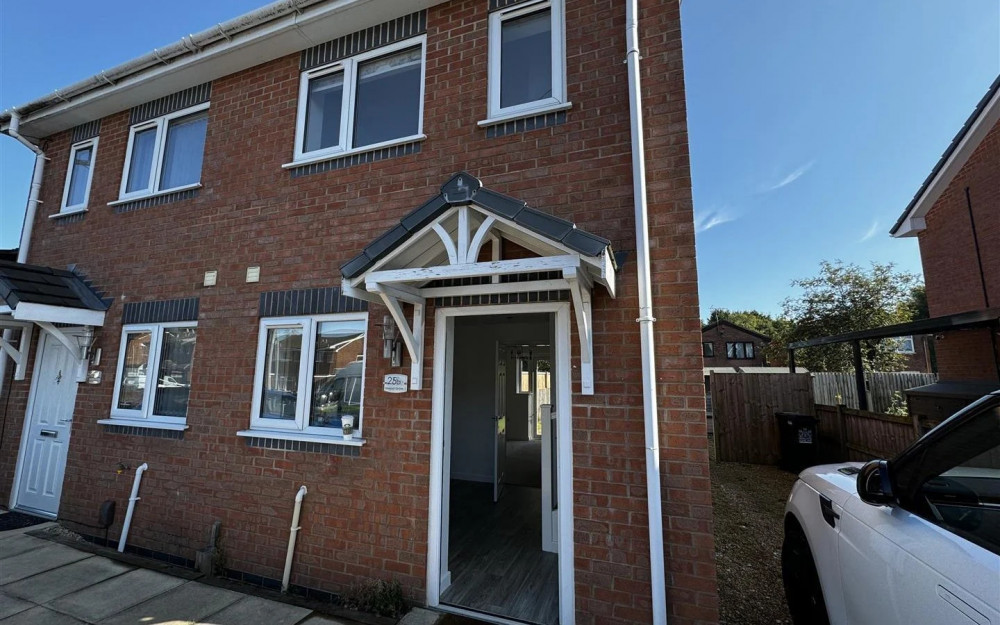 This modern home in Stoke-on-Trent is available from mid-October for £775 pcm (Stephenson Browne).