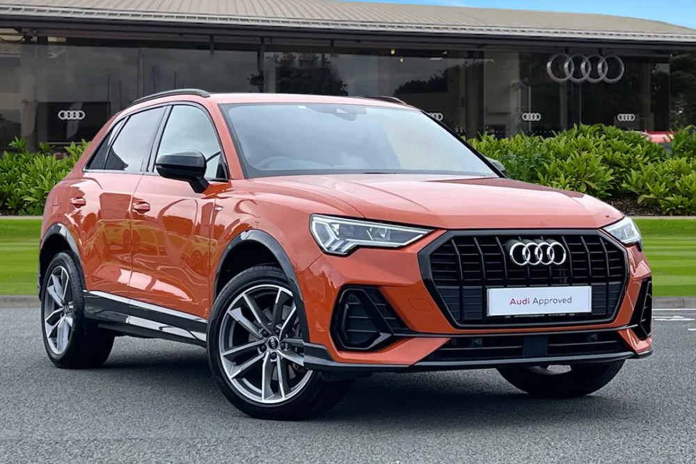 This stunning Audi Q3 is now available at Stoke Audi (Swansway Group).