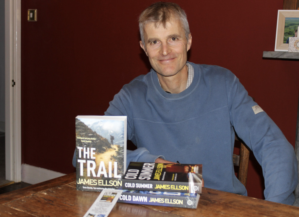 Author James Ellson, will present a talk on his newfound career, in Macclesfield tomorrow. (Image - Macclesfield Nub News)