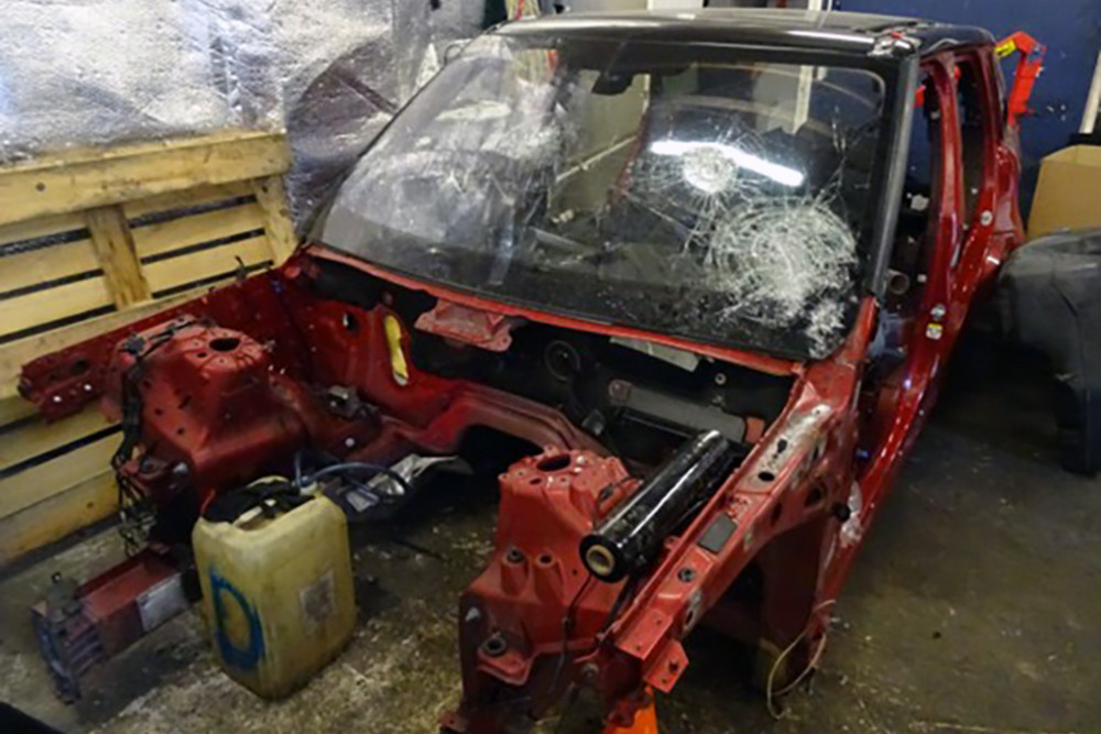 Not all stolen cars can be recovered. Many are stripped for parts.