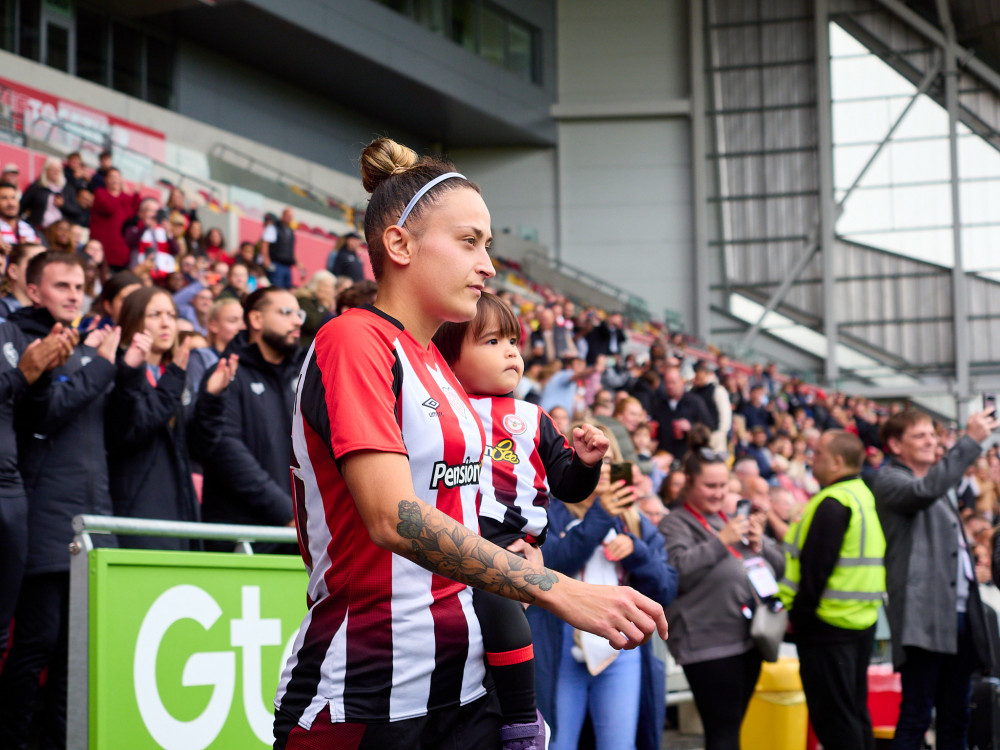 Ashley Cheatley scored a hat-trick in Brentford's league win vs Clapton on 29 September (credit: Oliver Monk). Ashley Cheatley scored a hat-trick in Brentford's league win vs Clapton on 29 September (credit: Oliver Monk).