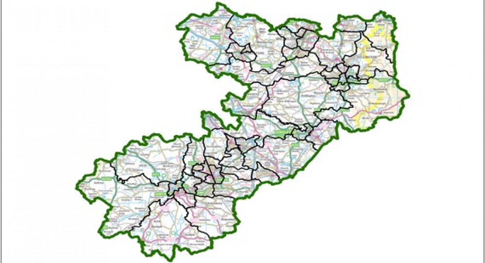 New boundaries are being proposed for council wards in Cheshire East (Ordnance Survey).