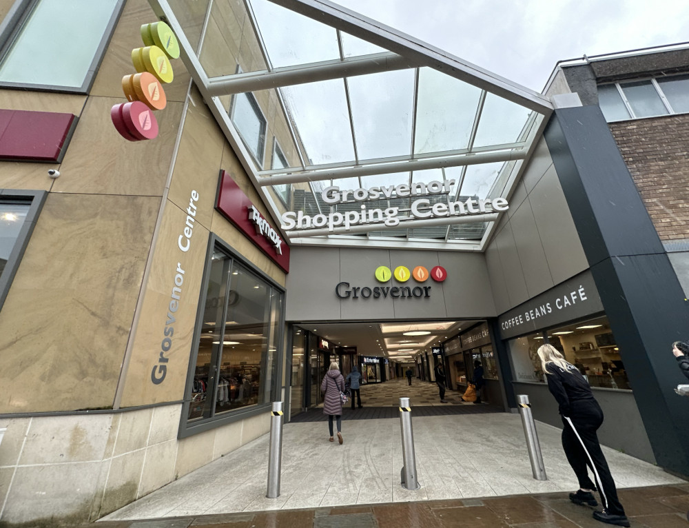 Grosvenor Shopping Centre, Castle Street, Macclesfield. (Image - Macclesfield Nub News)