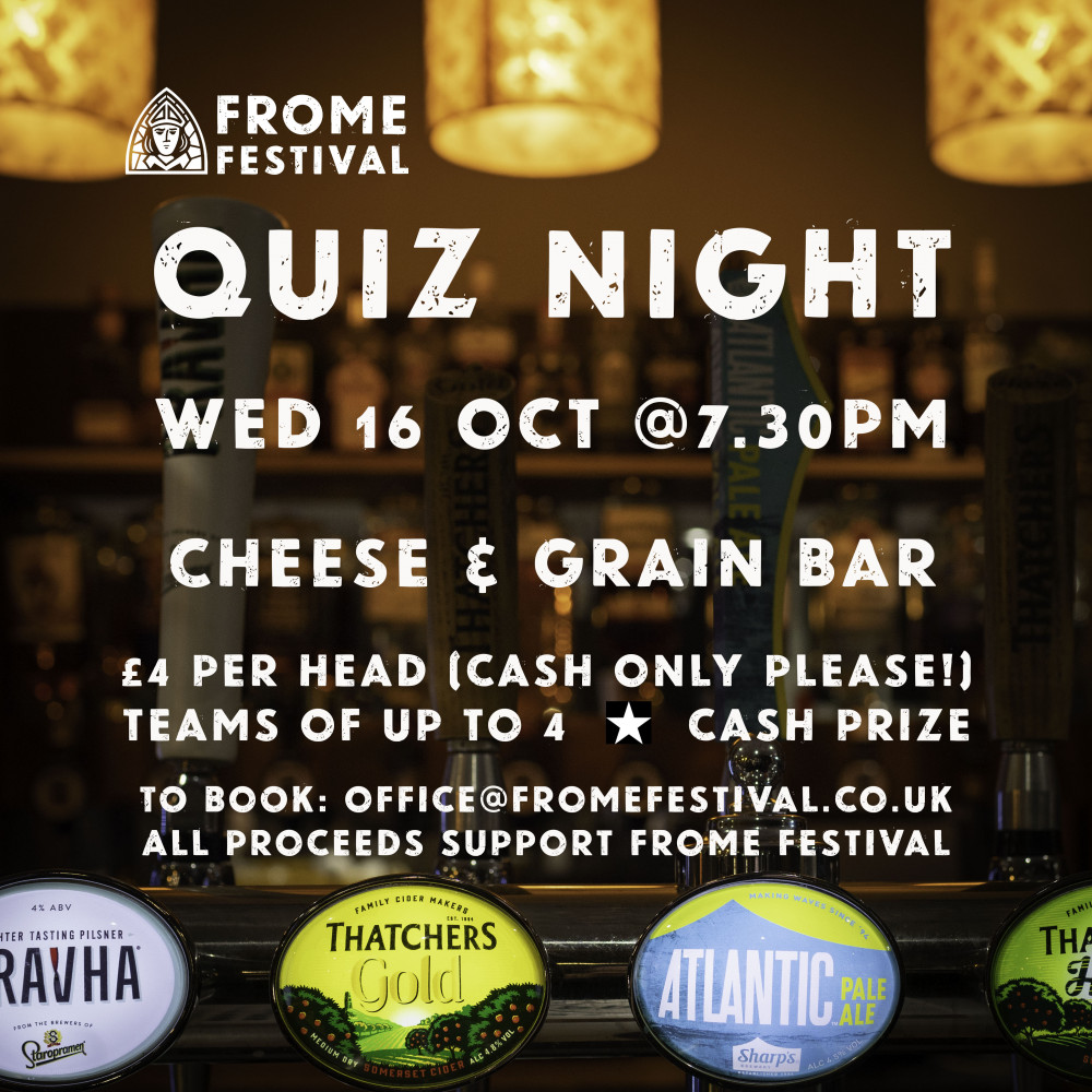 Frome Festival Quiz Frome Festival Quiz