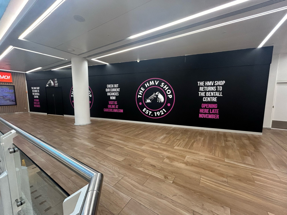 A new HMV store is set to open in Kingston's Bentall Centre (Credit: Tilly O'Brien)