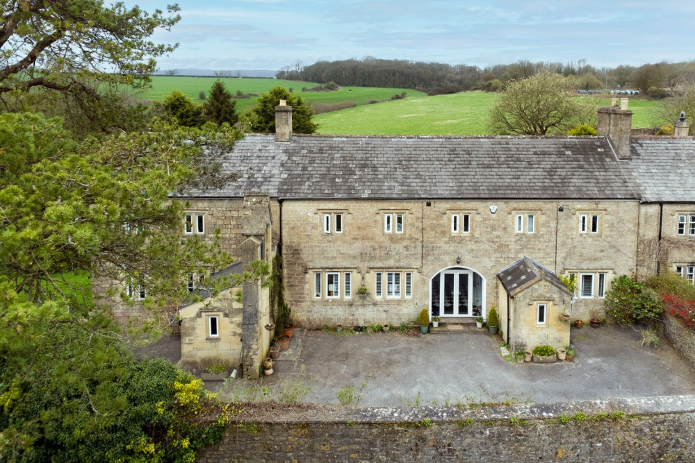 The Old Bell House, Doulting: A historic gem complete with a bell tower and picturesque views towards Glastonbury Tor.