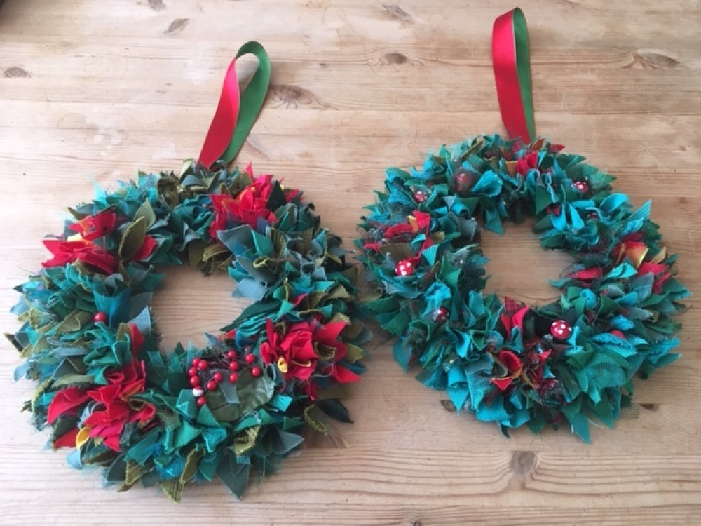 Festive Rag Wreath Workshop Festive Rag Wreath Workshop