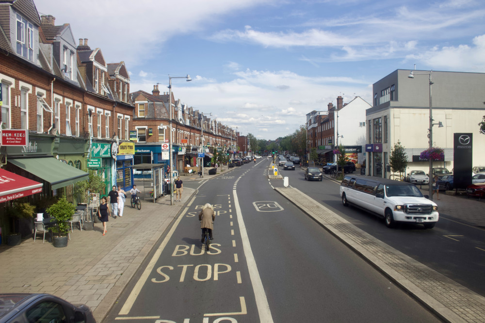 Met Police officers say an assault occurred on Heath Road, Twickenham on 20 September (credit: Cesar Medina).